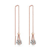 Elegant Cubic Zirconia Drop Earrings
