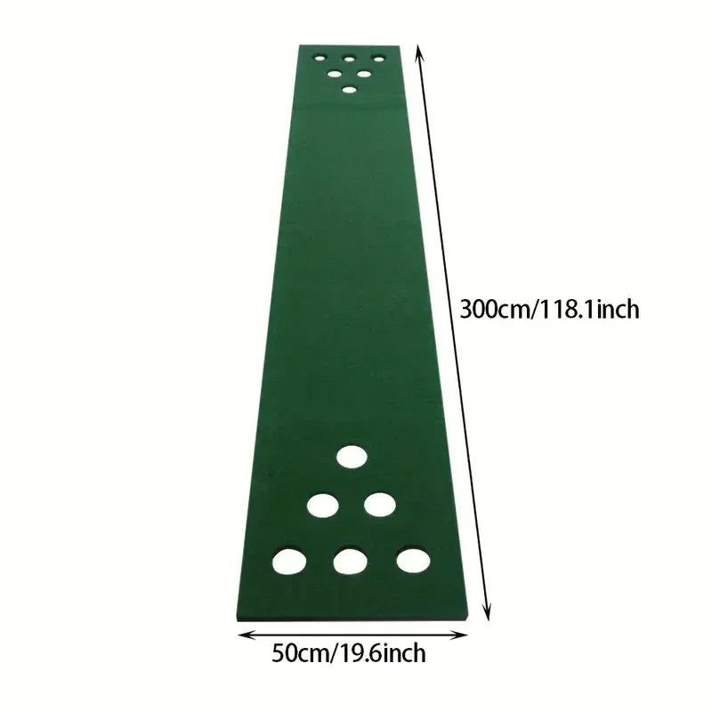 Golf Putting Game Set with Front Border