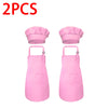 Kids' Chef Apron and Hat Set – Waterproof Cooking & Painting Smock for Boys and Girls