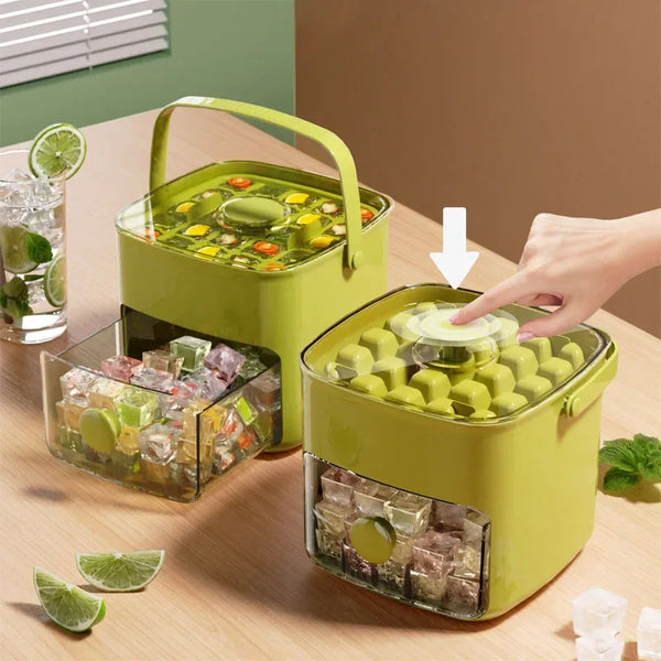 48-Cell Flexible Ice Cube Tray
