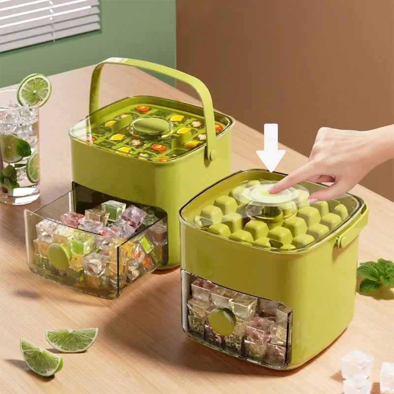 48-Cell Flexible Ice Cube Tray