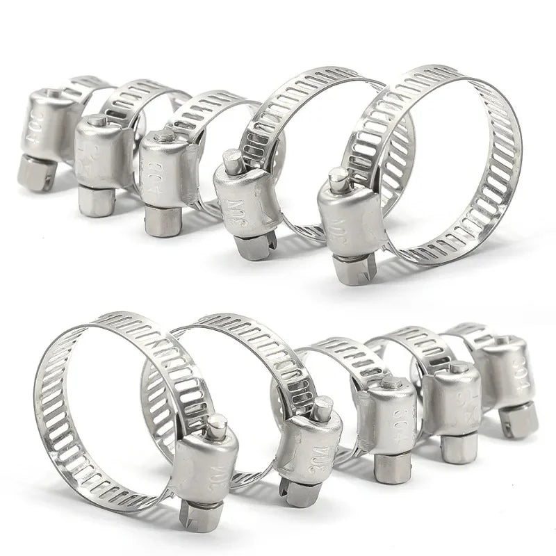 Stainless Steel Hose Clamp Assortment (6-29mm)