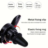 Black metal fixing clip and elastic fixing ring for a Crystal Air Vent Car Phone Holder