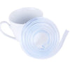 Transparent silicone corner guards for baby safety, packaged in a clear plastic tube.