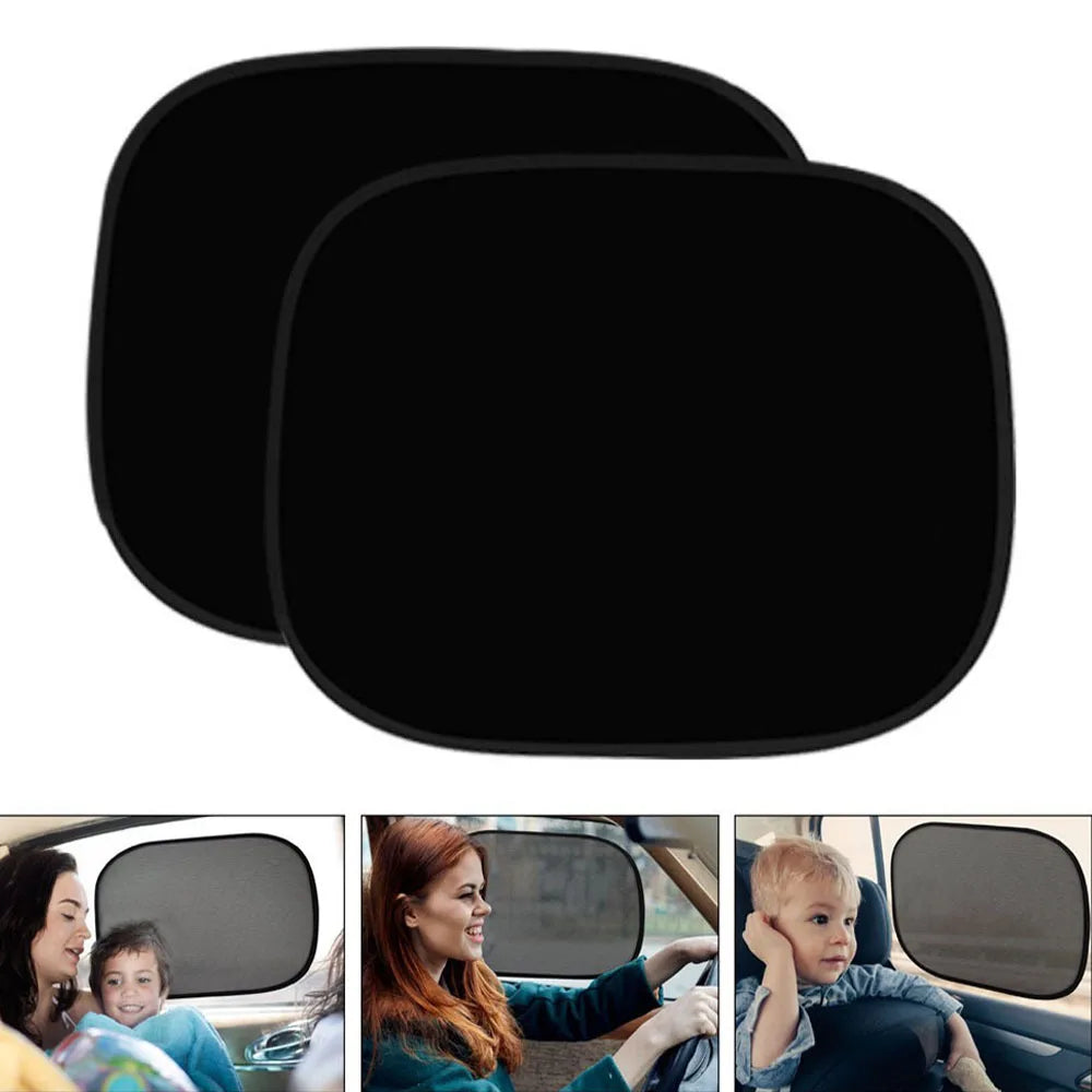Car Sun Shade UV Protection Window Screens (2 Pack)