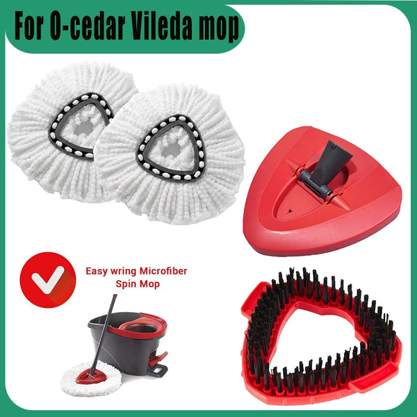 رؤوس ممسحة ميكروفايبر بديلة لممسحة O-Cedar EasyWring