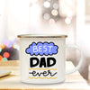 Tasses en émail pour cadeaux de la fête des Pères
