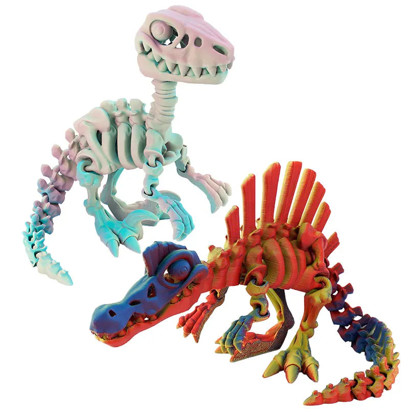 Modelo de Esqueleto de T-Rex Articulable