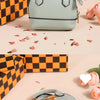 Mini Leather-Look Coin Purse with Keychain