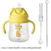 Baby Training Cup with Straw and Easy-Grip Handles