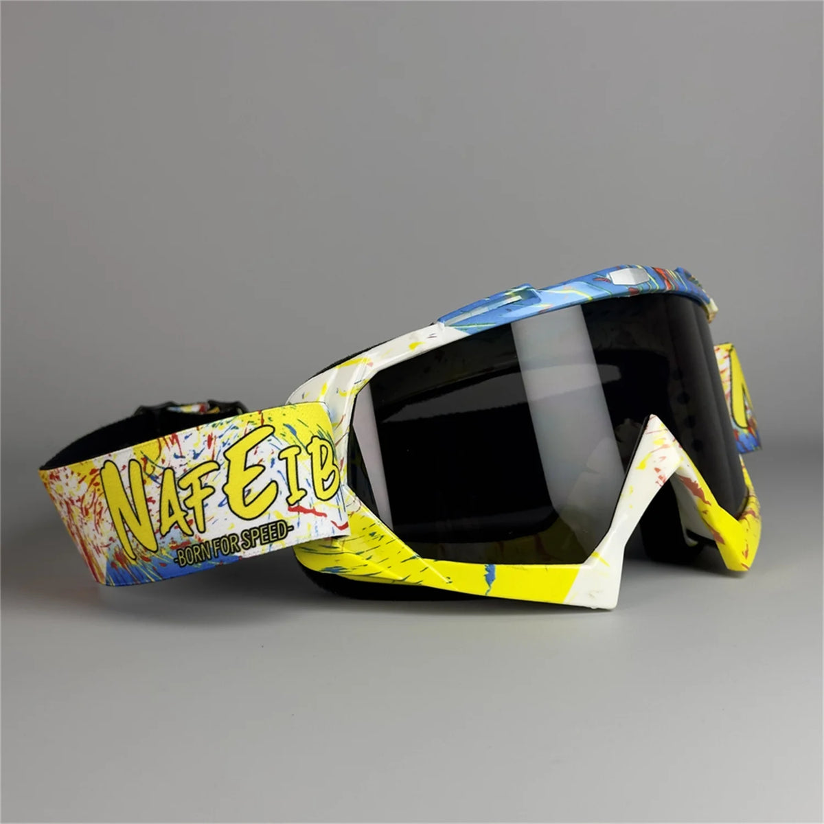 Motocross Goggles with Clear Anti-Fog Lens