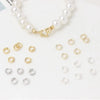 Double Hole Connector Rings for Jewelry Making