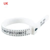 Universal Ring Sizer Gauge – Adjustable Plastic Finger Measuring Tool