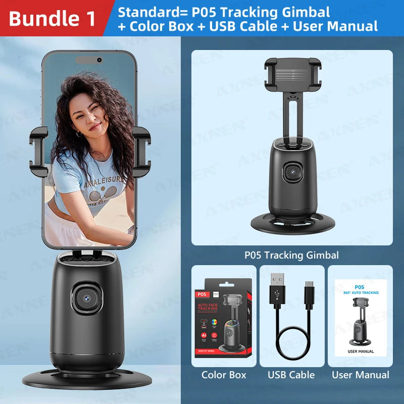 AI Auto-Tracking Phone Gimbal with Face Recognition