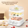 Multi-Layer Electric Food Steamer with Timer