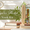 Book Nook DIY Wooden Miniature Kit with LED Lighting