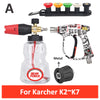 Pressure Washer Short Spray Gun with Snow Foam Lance Set