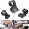 Black universal motorcycle throttle assist cruise control grip shown in various angles