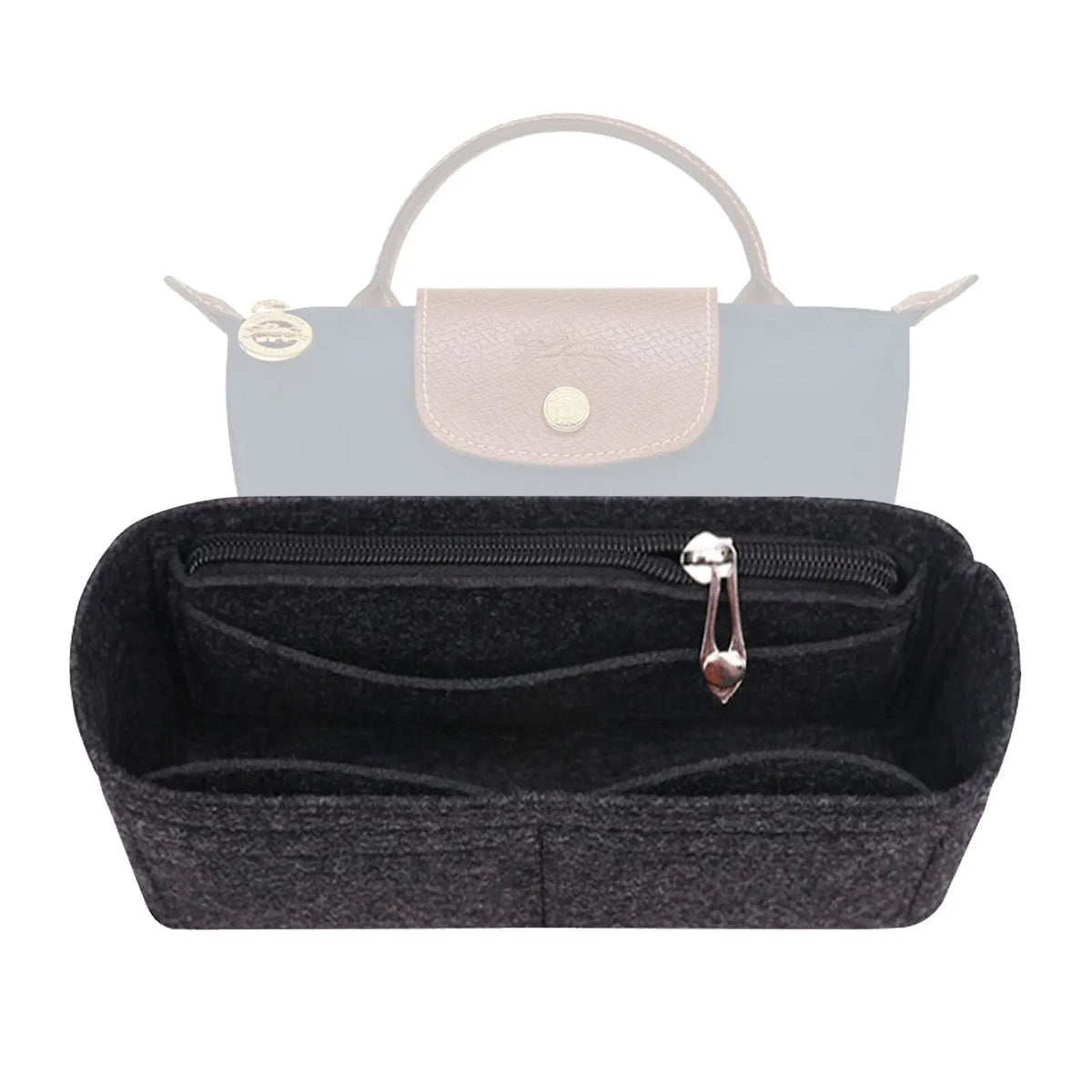 Felt Purse Organizer Insert for Small Handbags