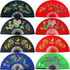 Traditional Bamboo Tai Chi Performance Fan with Protective Cover