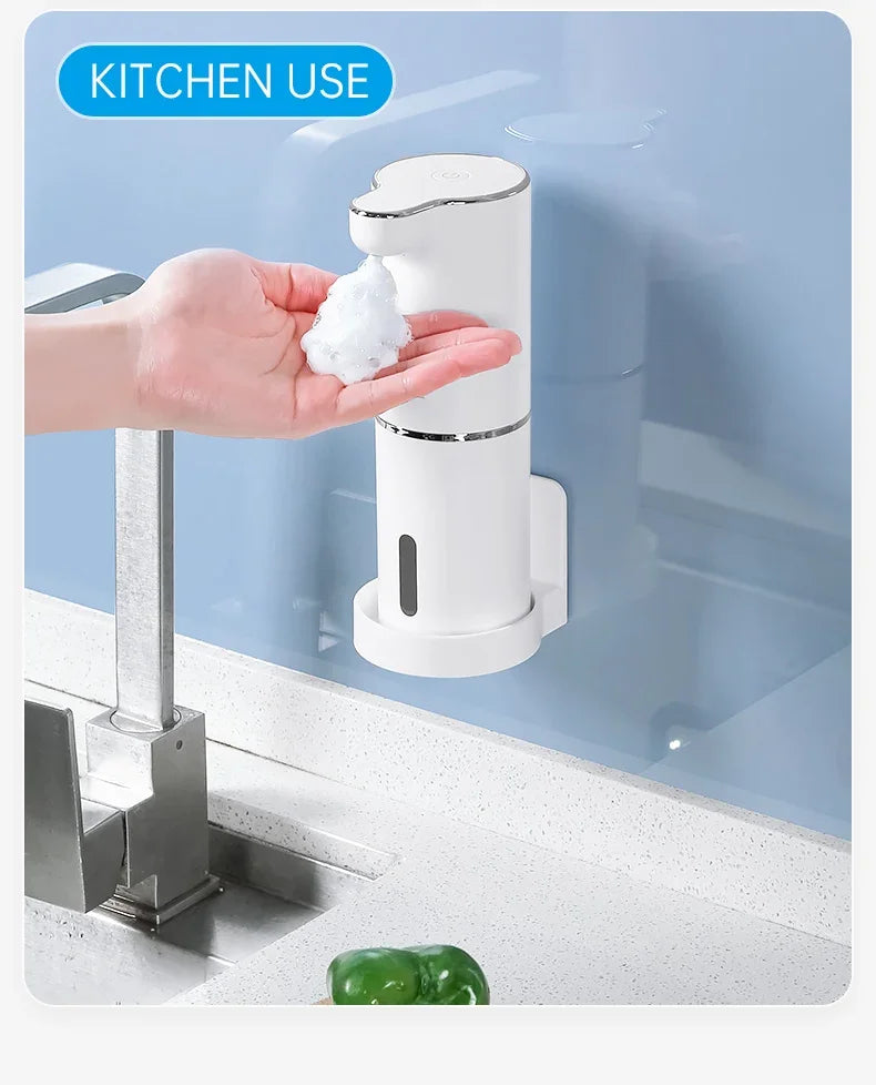 Smart Automatic Foam Soap Dispenser with USB Charging