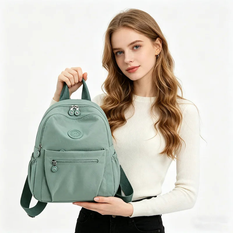 Durable Nylon Backpack for Daily Use