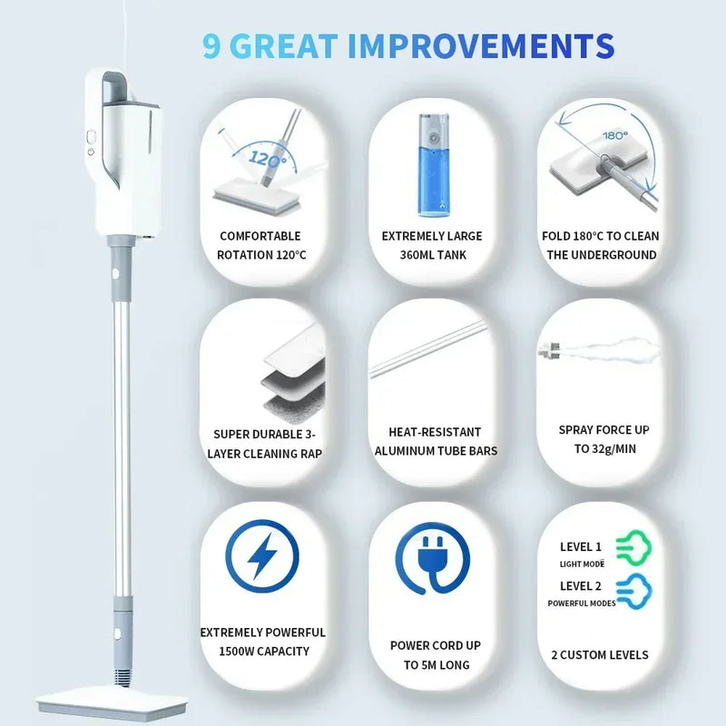Multifunctional Steam Cleaner & Mop