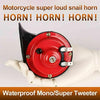 Dual-Tone Electric Air Horn Kit for Trucks, SUVs, and Boats