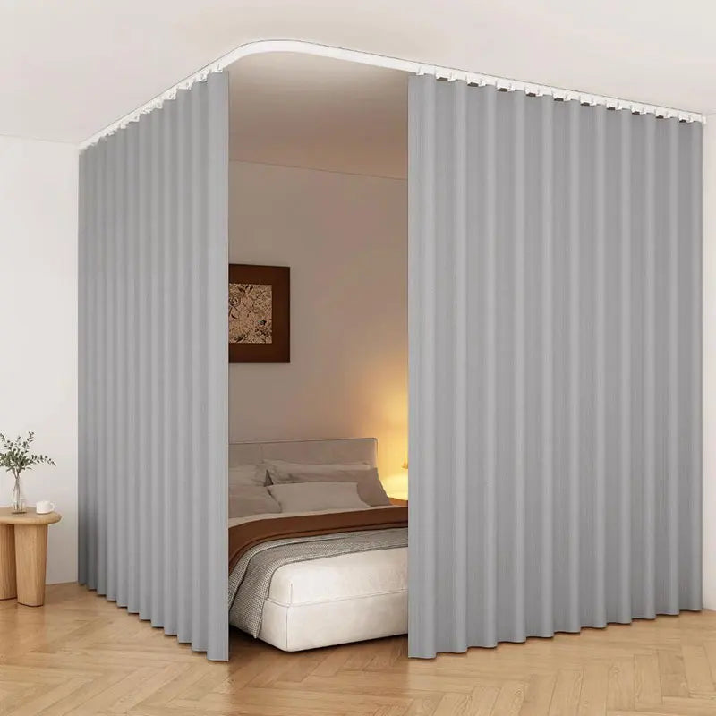 Foldable Room Divider Curtain – Heavy Duty Privacy Partition