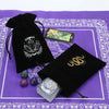 Black Velvet Tarot Card Storage Bag