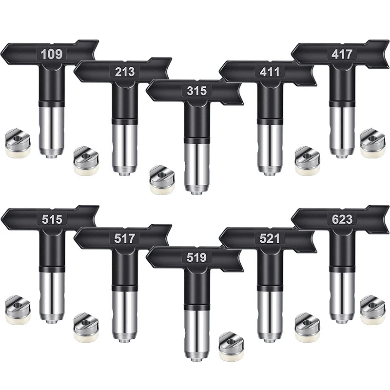 20-Piece Spray Nozzle and Filter Set for Paint Spray Guns