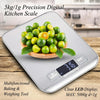 Báscula Digital de Cocina de Precisión con Pantalla LED