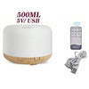 500ml Ultrasonic Essential Oil Diffuser with Remote Control