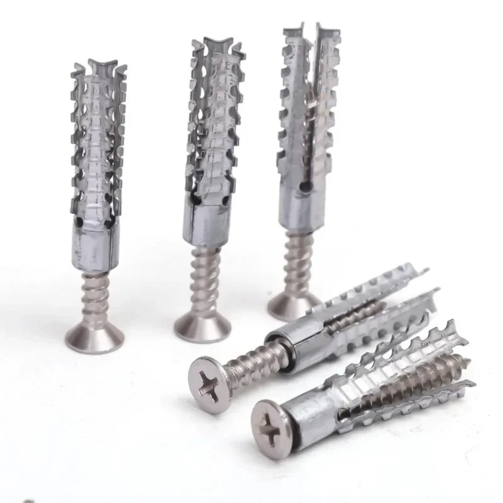 Expansion Screws for Hollow Walls – Self-Tapping Anchors (6mm & 8mm)
