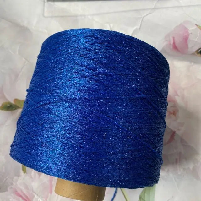 Glitter Blended Cotton Yarn Skein for Knitting & Crochet