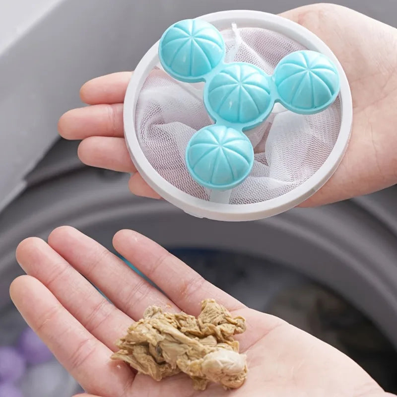 Laundry Filter Bag with Lint Catcher for Washing Machine