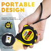 Dual-Scale Retractable Measuring Tape – Metric & Imperial, 3m/5m/7.5m