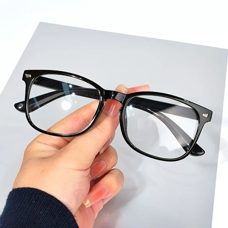 Y2K Leopard Print Square Sunglasses