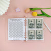 Savings Challenge Binder with Cash Envelopes