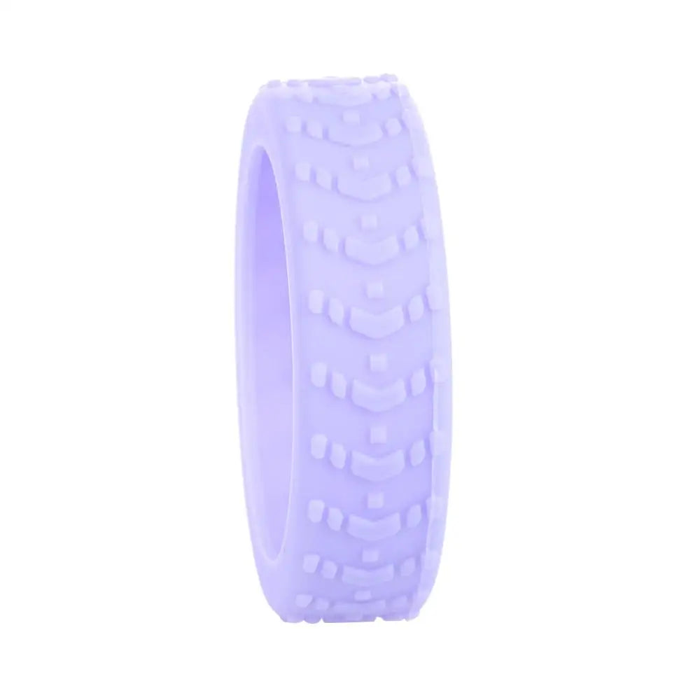 Silent Silicone Luggage Wheel Protectors (8-Pack)