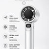 Portable USB Rechargeable Handheld Fan with Digital Display