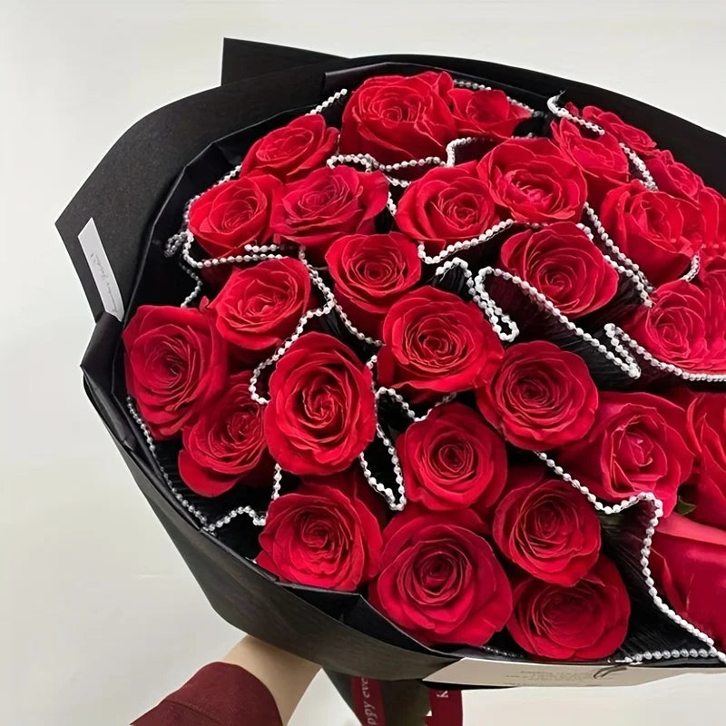 Pleated Wavy Bouquet Wrap