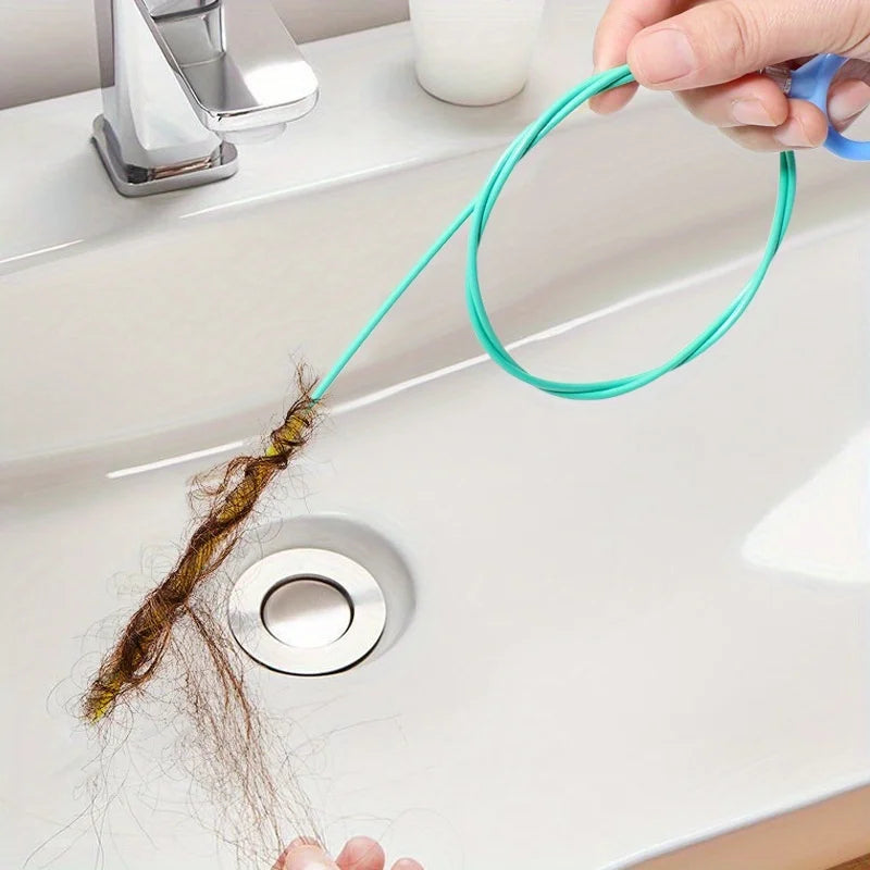 Flexible Drain Cleaning Tool for Hair and Clogs