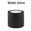 Rolle schwarzes Nano-Carbonfaser-Schutzfolieband mit 10 cm Breite.