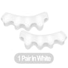 Soft Silicone Toe Separators for Bunion Relief & Foot Alignment