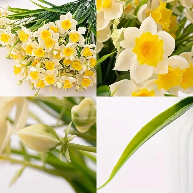 Realistic Artificial Daffodil Flowers