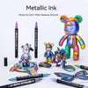 Dual-Tip Acrylic Paint Marker Set