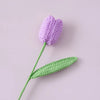 Handcrafted Crochet Tulip Bouquet – Artificial Knitted Flowers for Home Décor & Gifting