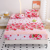 Botanical Floral Fitted Sheet – Soft Polyester Bedding for Everyday Comfort