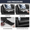 Self-Adhesive Leather Repair Patch Tape for Sofas, Car Seats & More